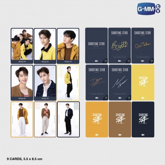 GMMTV Win ウィン トレカ shooting star FANFEST SHOOTING STAR CONCERT EXCLUSIVE PHOTOCARD SET